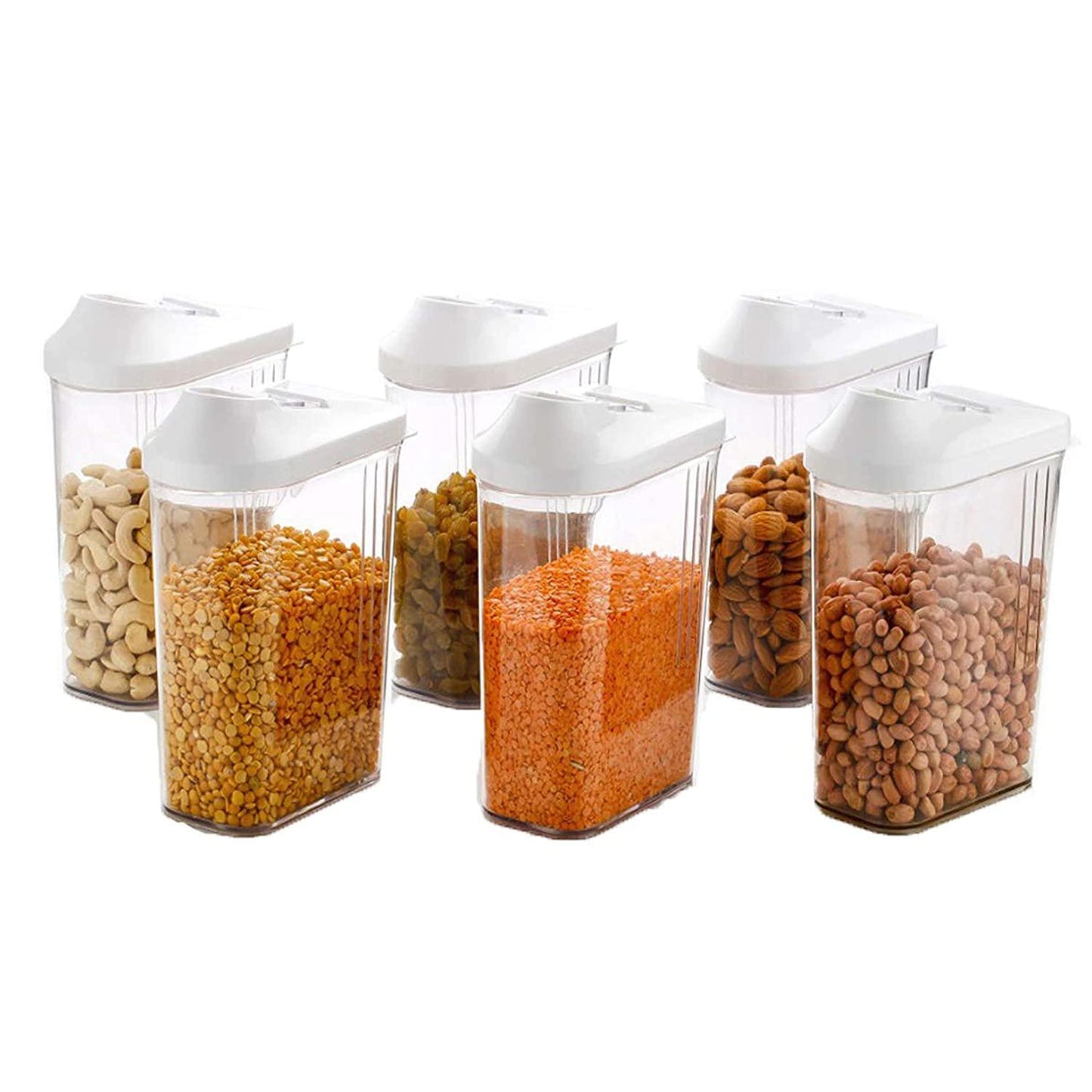 Lakoware - StoreEase™ Modular Dispenser Jars (Pack of 6)
