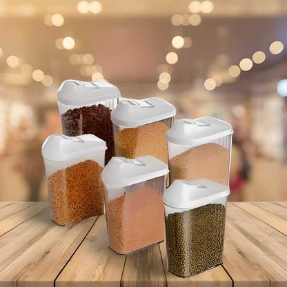 Lakoware - StoreEase™ Modular Dispenser Jars (Pack of 6)